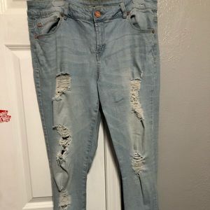 Distressed Jeans
